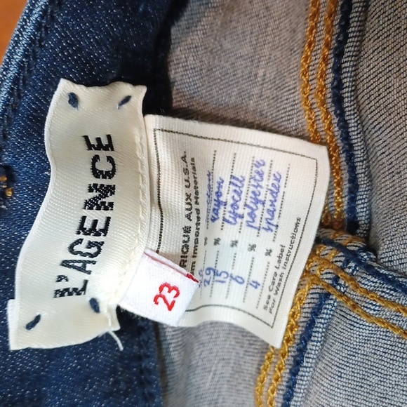 L'Agence Prime Blue Vintage High Rise Margot Skinny Jeans Womens Size 23 - Picture 8 of 9